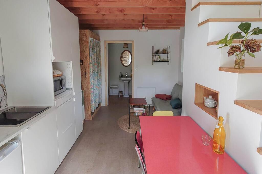 Longere Tinyhouse Avec Son Jardin-Foret Saint-Just  Exterior photo